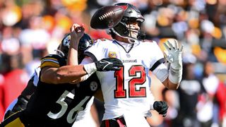 Steelers' Alex Highsmith Talks About Prepping For And Beating The Legendary Tom Brady And The 2022 Comeback (Pittsburgh Steelers). Photo by USA Today